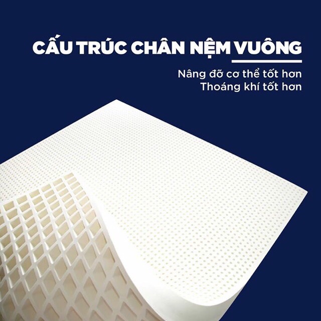 Đệm cao su Liên Á Classic Bảng giá khuyến mãi đệm cao su Liên Á Classic chính hãng