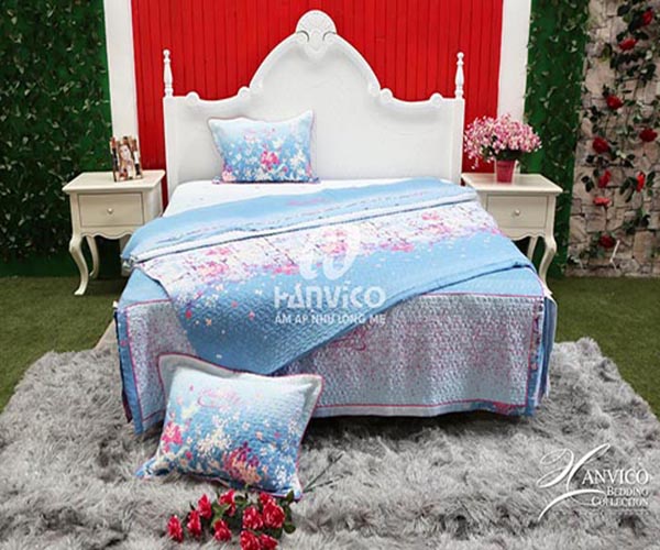 Chăn ga gối phủ Blue Sky – HQ3 Chăn ga gối phủ Blue Sky – HQ3