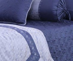 Chăn ga gối phủ Blue Sky BS HV51