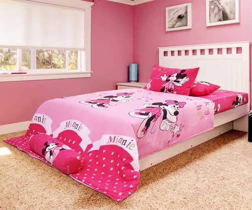 Bộ chăn ga gối Sông Hồng dòng Disney DN1801
