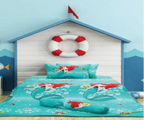 Bộ chăn ga gối Sông Hồng dòng Disney DN1805