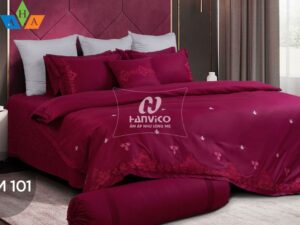 Bộ ga phủ thêu Blue Sky – BSM101