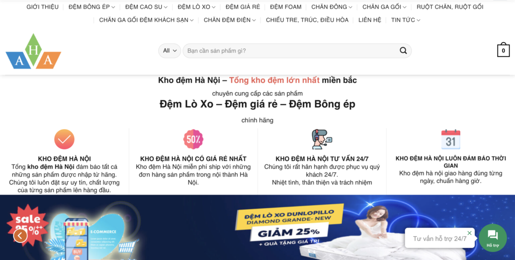 địa chỉ web kho đệm