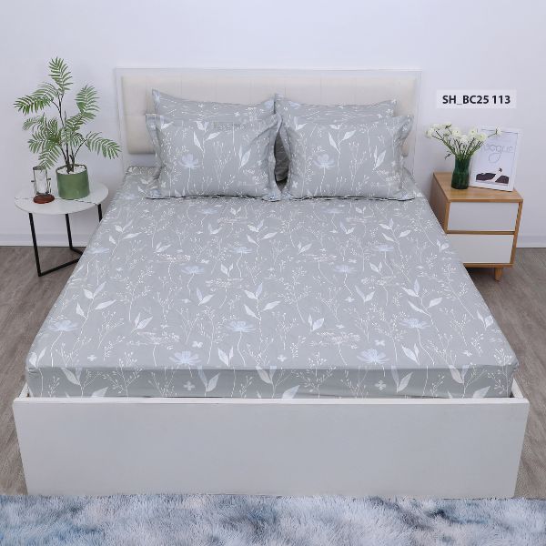 Bộ sản phẩm Sông Hồng Basic SH BC25 113 Chăn Ga Gối Nệm Hometex